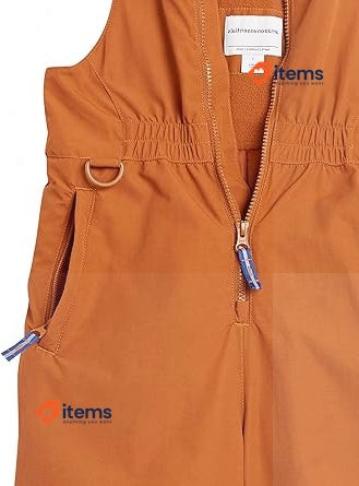 Amazon Essentials Boys Water-Resistant Snow Bib Light Brown 9 Years Boys'