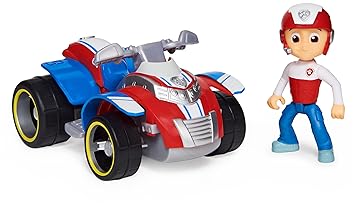 Paw Patrol, Ryder’s Rescue ATV Vehicle with Collectible Figure, Aged 3 and up