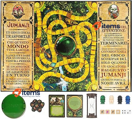 Spin Master 6062311 CGI FGM Jumanji Core Refsh F21 EIT (language: Italian) Board