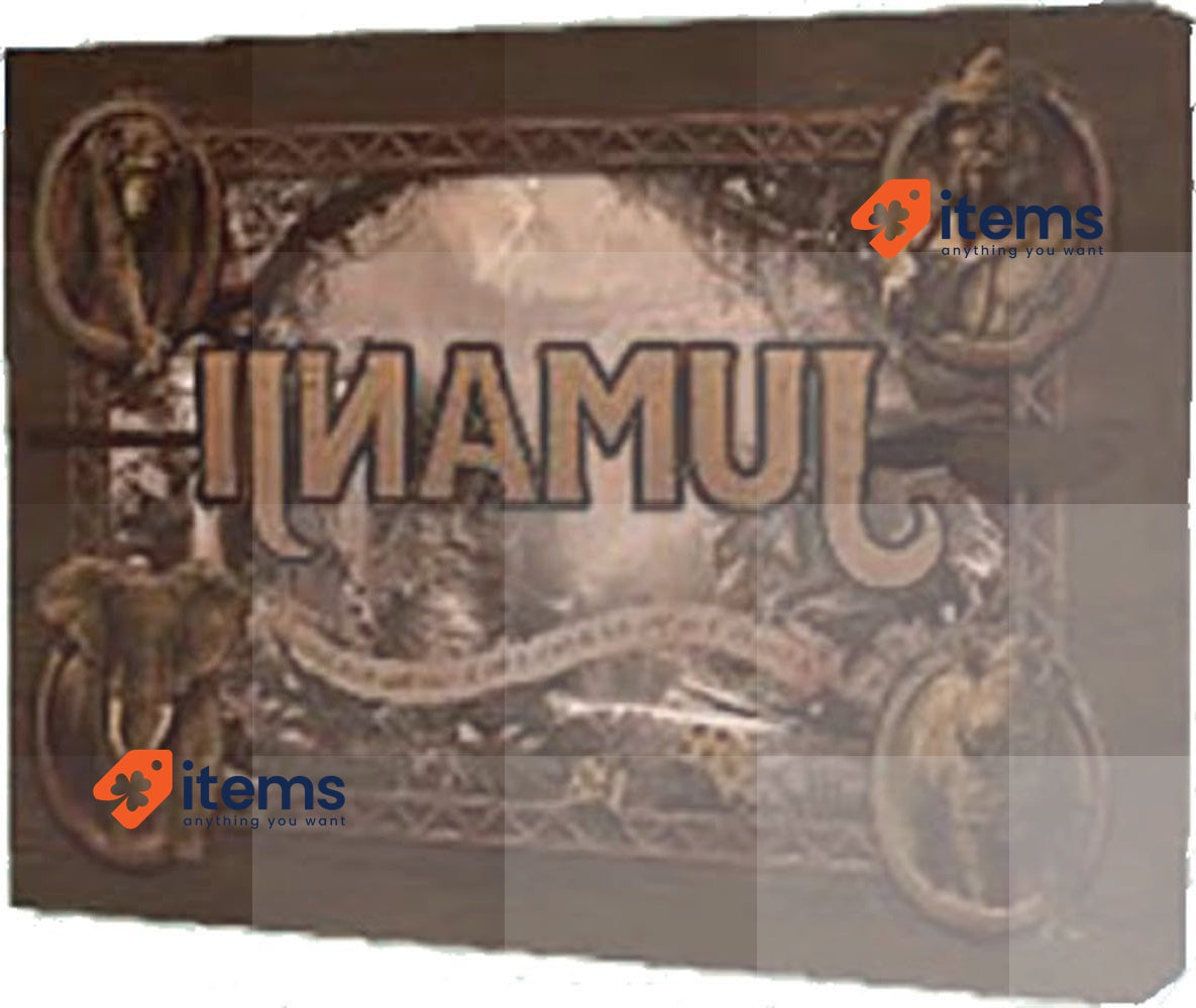 spin-master- JUMANJI IN Legno Total Refresh Table Games, Multicolor