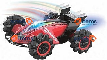 Lexibook RC60, Crosslander Fire, car, up to 12km/h, 4 wheel drive Red LEXIBOOK