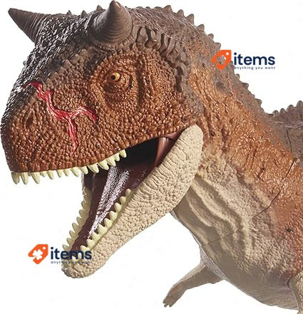 Mattel Jurassic World Colossal Carnotauru Dinosaur Action Figure Camp Cretaceou