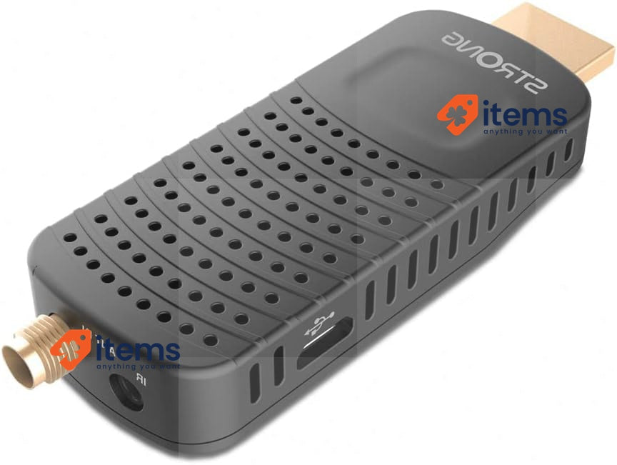 Strong SRT8213 - Full HD TDT Decoder -DVB-T2 Compatible with HEVC265 Black
