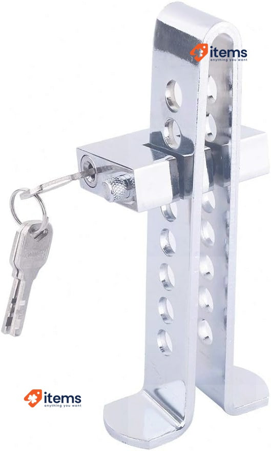 Belissy Anti-Theft Device Clutch Lock Car Brake Stainless Steel Security Lock