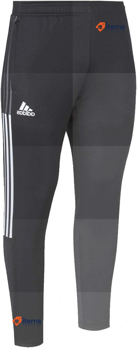 adidas Men's Tiro 21 Training Pants Slim Fit Black/White, 3XL