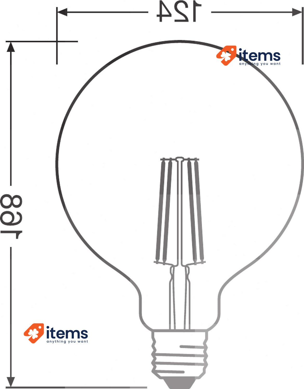 LEDVANCE Smart LEDLamp with WiFi Technology, E27, Warm White, 2400K, 5.50 W