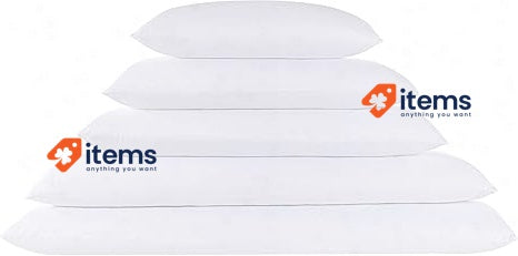 Todocama Fibre Pillow With Anti - Mite And Bacterial Treatment White sizes Extra