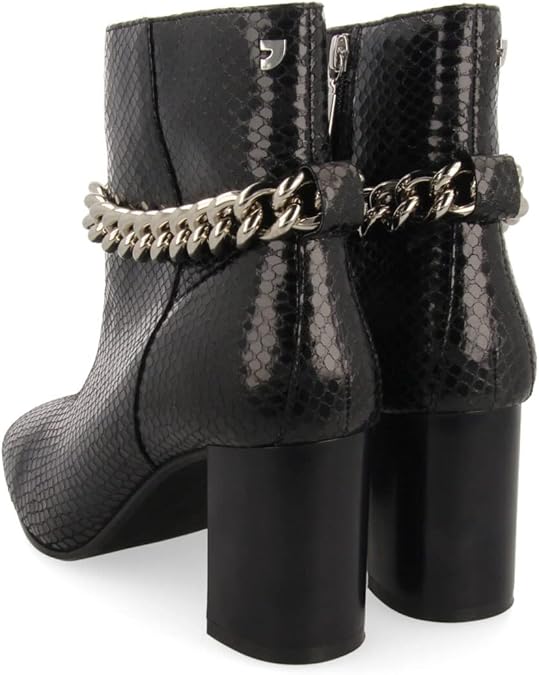 GIOSEPPO Women's VOI Oxford Court Boot Leather Black