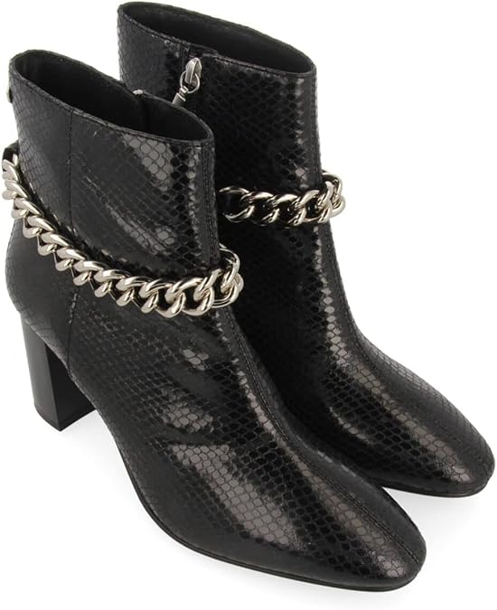 GIOSEPPO Women's VOI Oxford Court Boot Leather Black