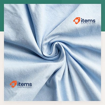 Velvethome Sheet With Double Angles Light Blue, 160 X 200 +30 Fitted Cm G/M Flat