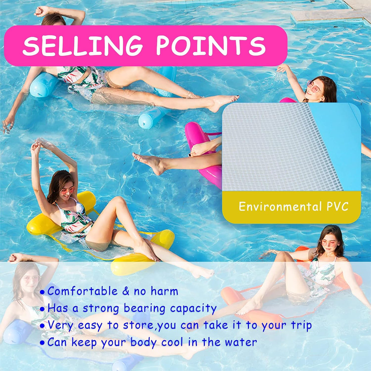 Sinwind Water Hammock Orange