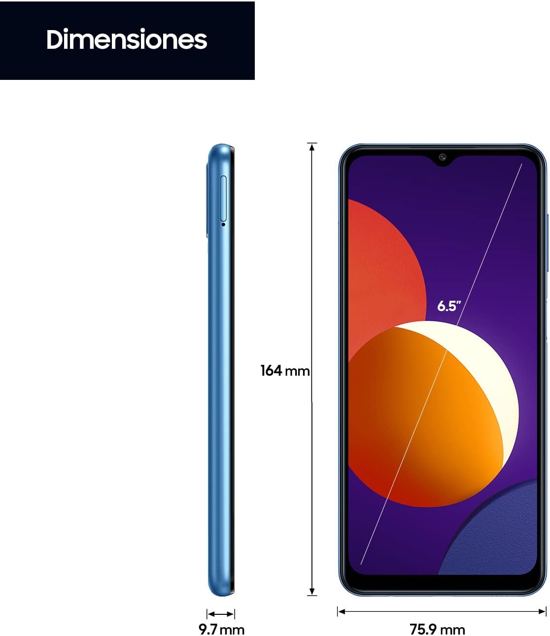 Samsung Galaxy M12 Smartphone (ES Version) Blue