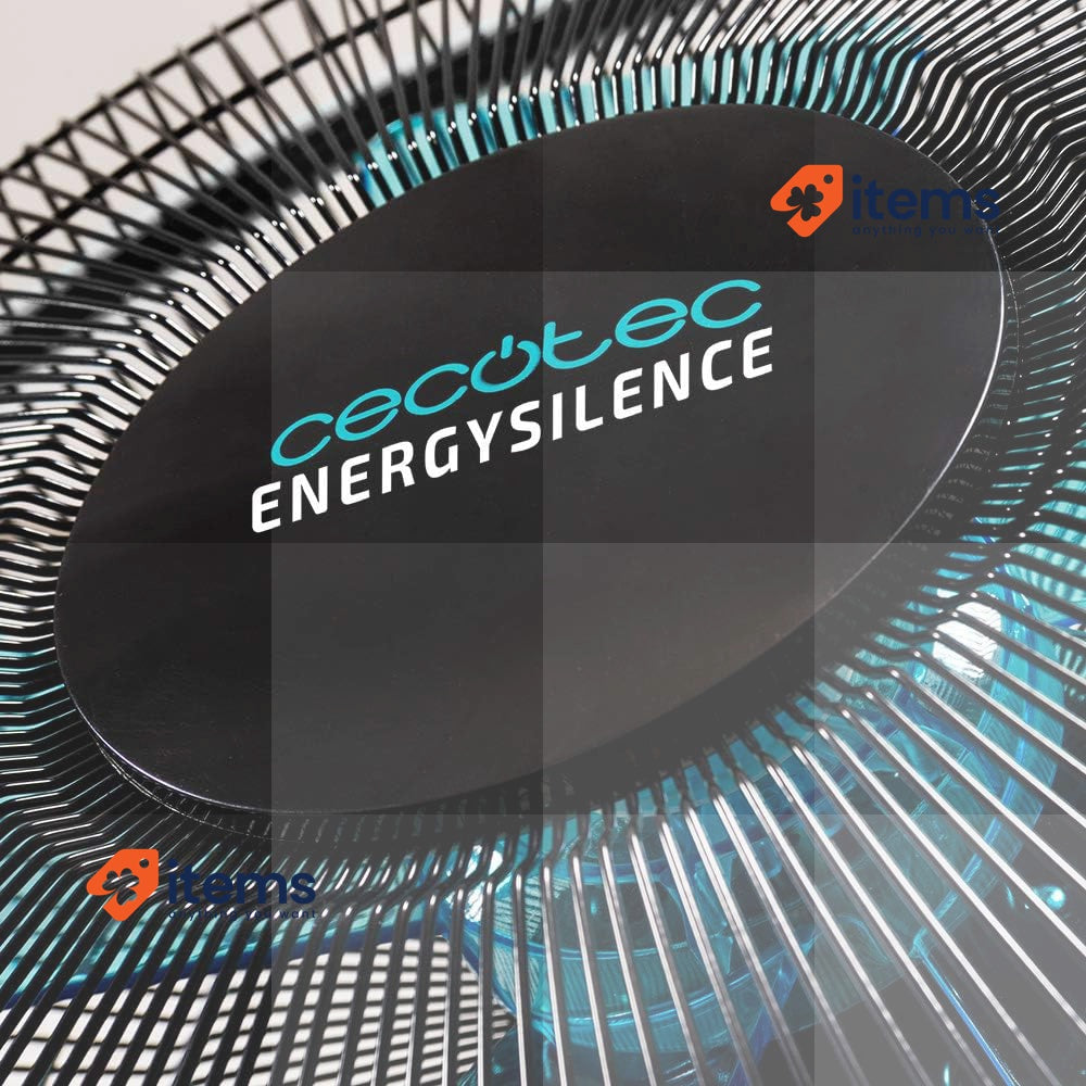 Cecotec EnergySilence 510 Pedestal Fan 40 W 5 Blades 40 cm Diameter 135 cm Black