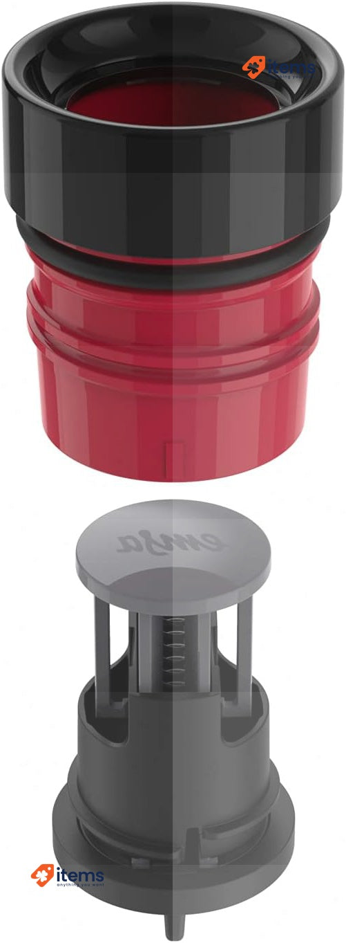 Emsa N31106 Bludrop Sleeve Drinking Bottle, 0.5 litres, 100% Leak-Proof