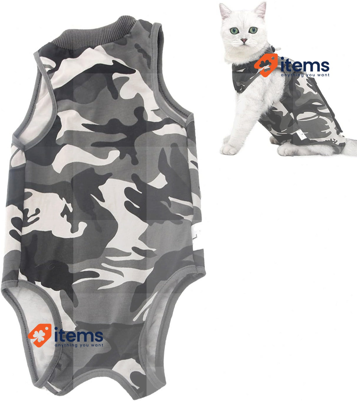 AEITPET Professional Recovery Suit for Cats, Cat Recovery Shirt, Professional