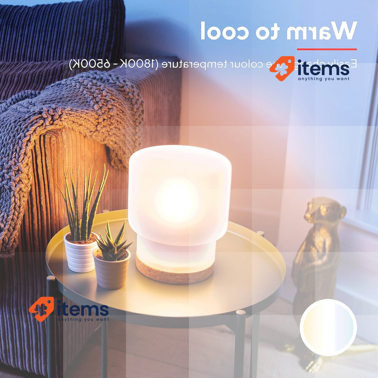 Trust WiFi CCT - E27-71298-02 Smart Bulb, Dimmable LED Bulb 2 Pack