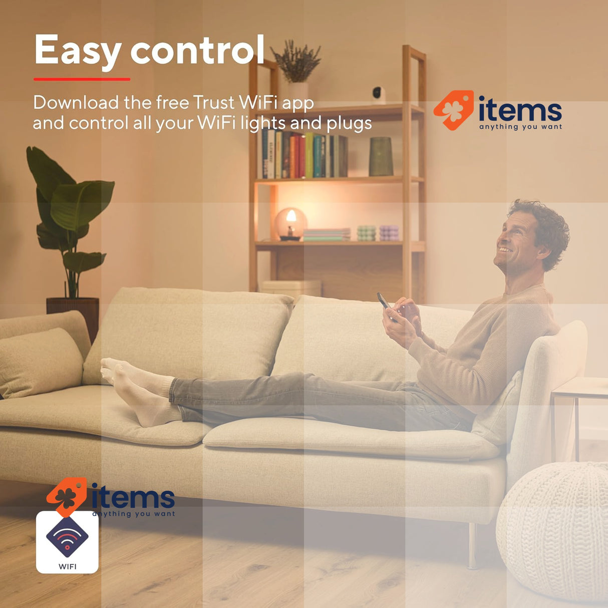 Trust WiFi CCT - E27-71298-02 Smart Bulb, Dimmable LED Bulb 2 Pack