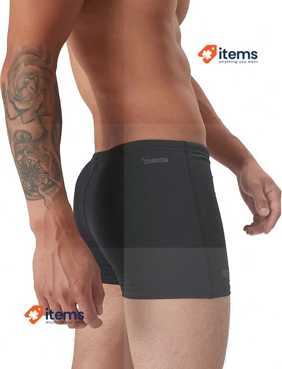 Speedo ECO Endurance+ Aquashort Black Men S Swimming Trunks Chlorine Resistant
