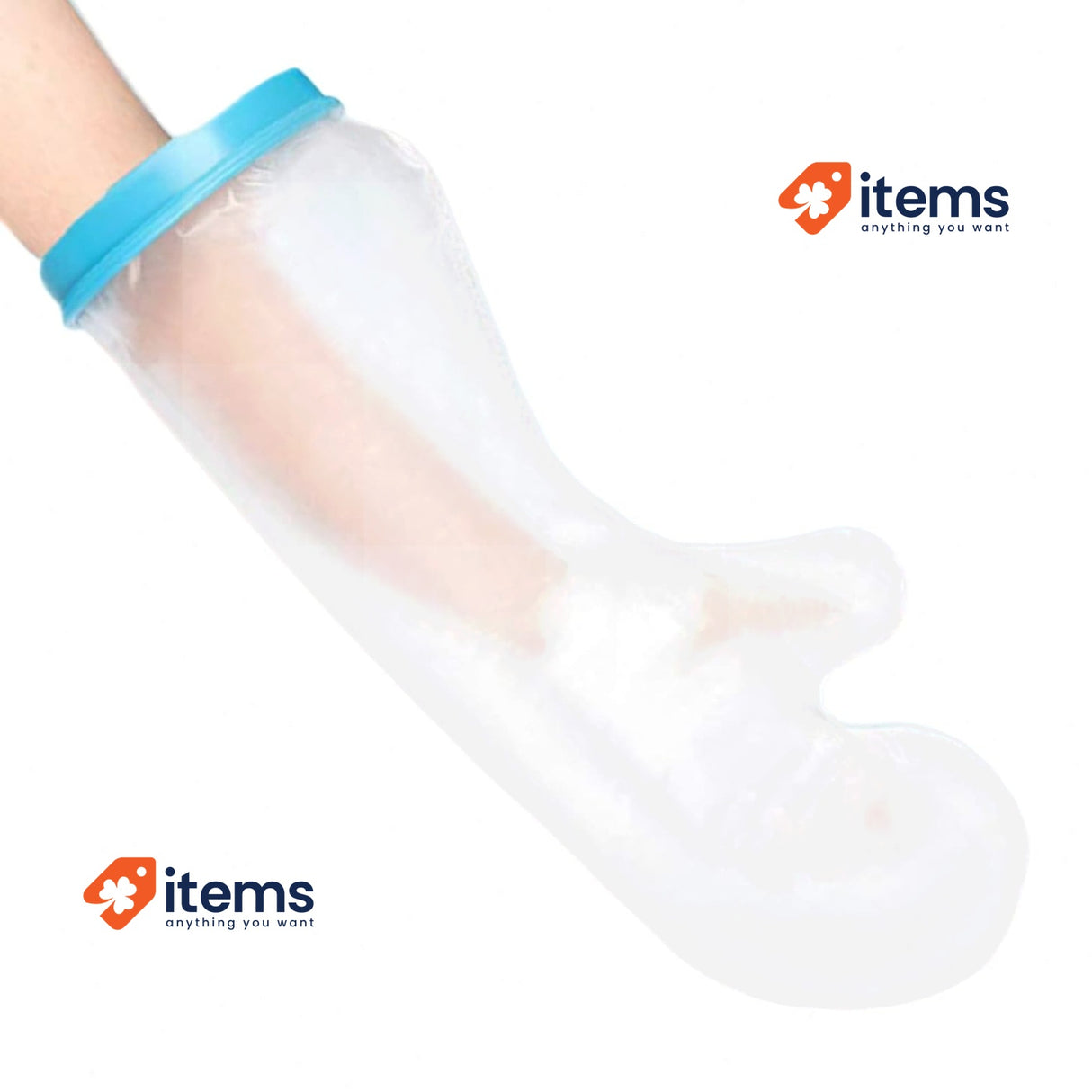 Fasola Kids Cast Cover Arm Waterproof for Shower, Plaster Hand Sleeve Protector