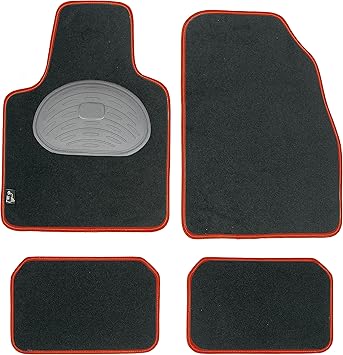 Pool Line 610304 JGO Premium Carpet Mats Heel Protector Rubber - Black