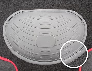 Pool Line 610304 JGO Premium Carpet Mats Heel Protector Rubber - Black