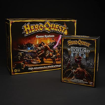 Avalon Hill HeroQuest Return of The Witch Lord Quest Pack Game for Ages 14+