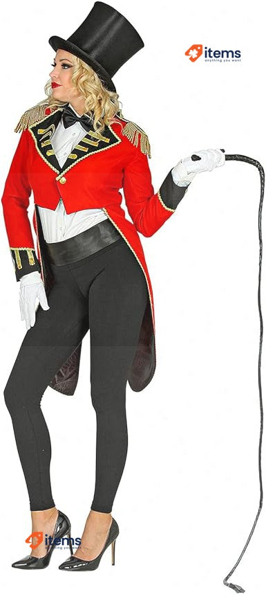 Widmann - Circus Director Costume, Frack Parade Carnival Theme Party Clothing S