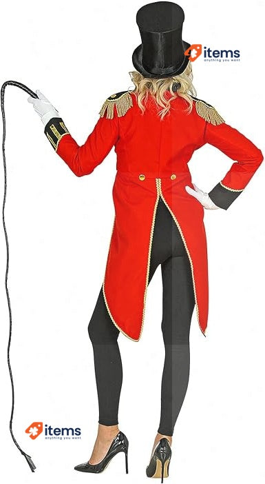 Widmann - Circus Director Costume, Frack Parade Carnival Theme Party Clothing S