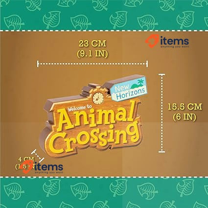 Paladone PP8377NN Animal Crossing Logo Light With Two Modes Merchandise Video
