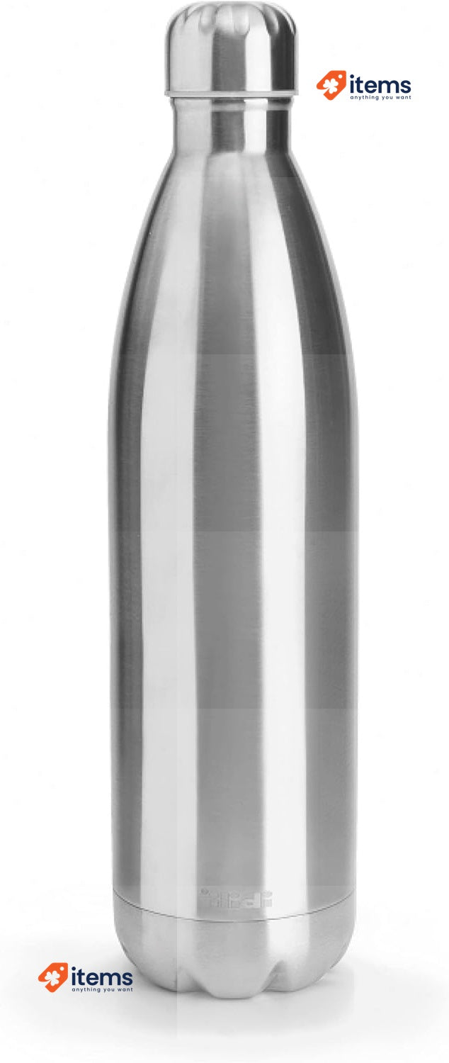 IBILI Classic 1000 Double Wall Thermos Flask,18/10 Stainless Steel, Reusable