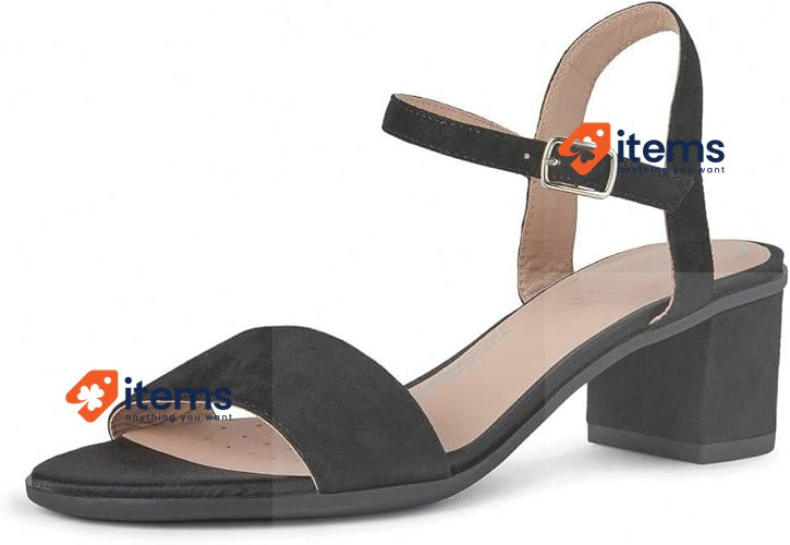 Geox D Women's Aurely 50 B Sandals Black Size UK 4 EU 37 Shoes Women Clothes