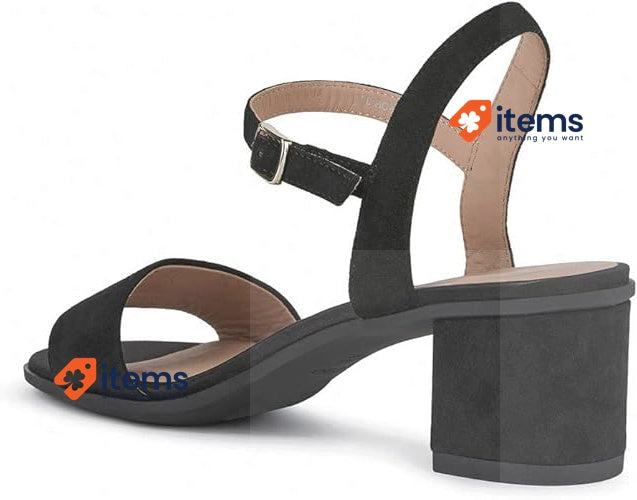 Geox D Women's D Aurely 50 B Sandals Black Size UK 4 EU 37