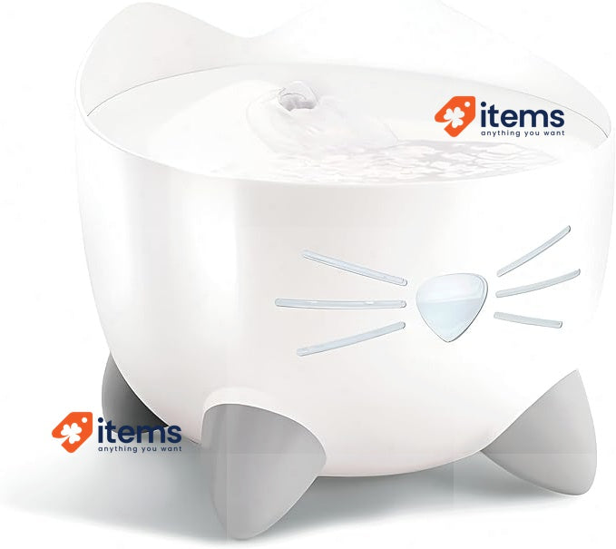 Catit PIXI Drinking Fountain – Cat Water Fountain with Triple Filter