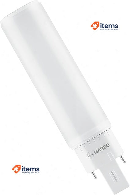 OSRAM DULUX DIE 13 G24Q-1 LED cap lamp. 6 watts. 600 lumens 13W white 3000K