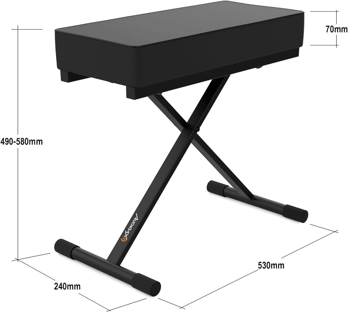 Audibax KB150 - Stool for Piano or Keyboard