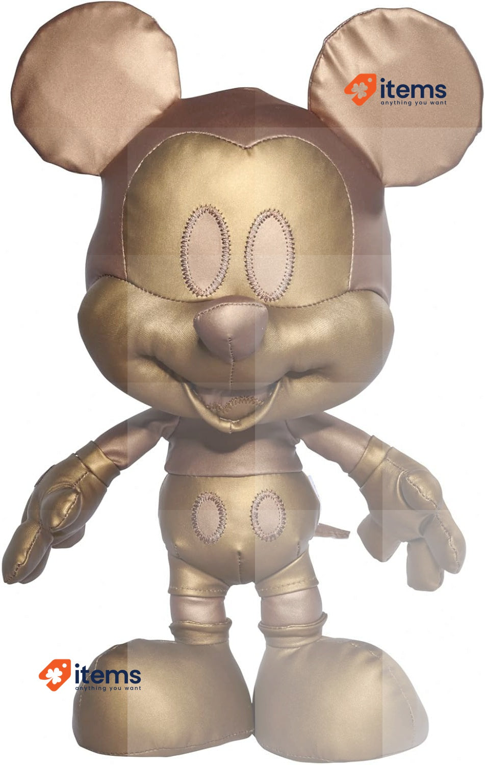 SIMBA Disney Bronze Mickey Mouse Collector Plush Soft Toy In Gift Box, No 4