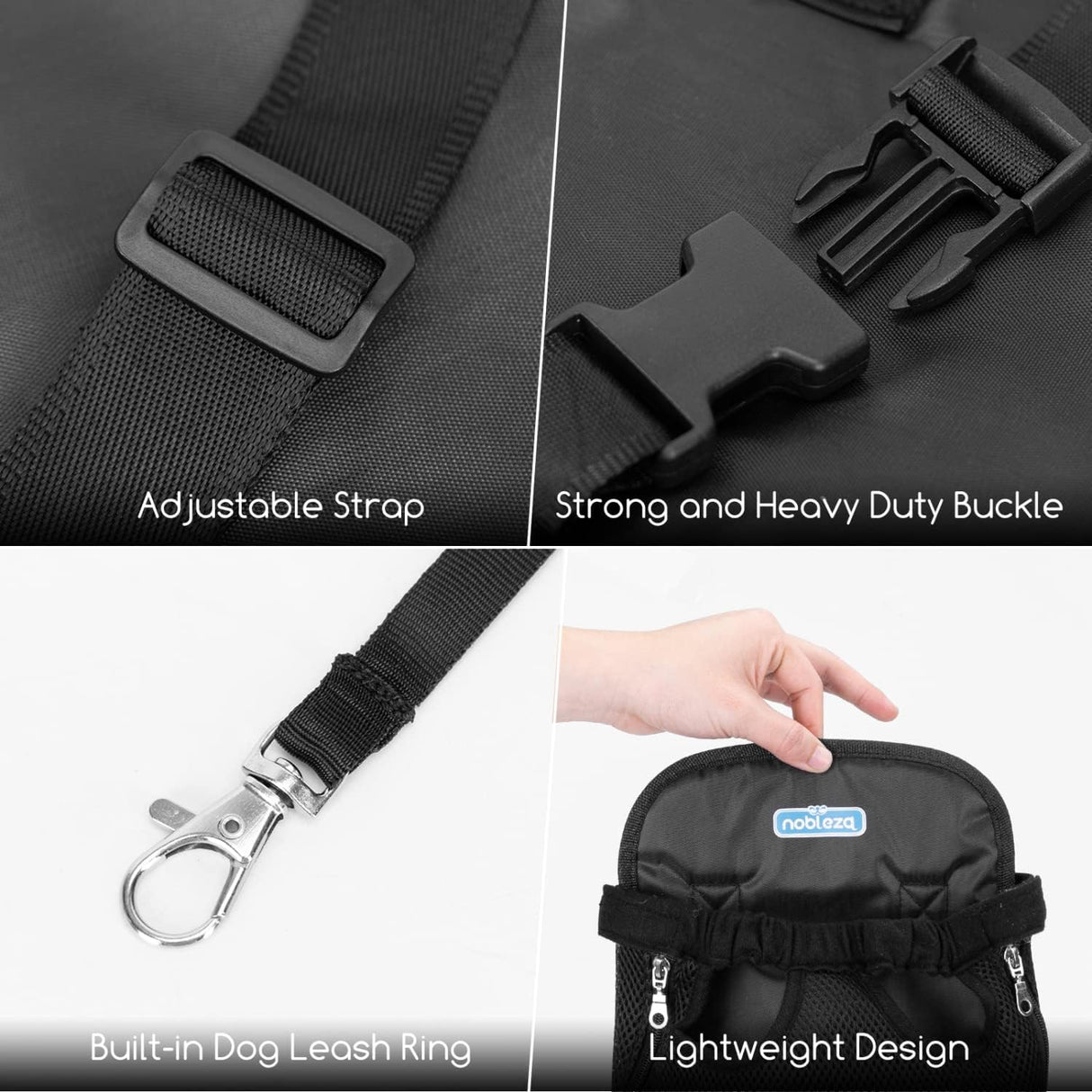 Nobleza Dog Carrier Backpack