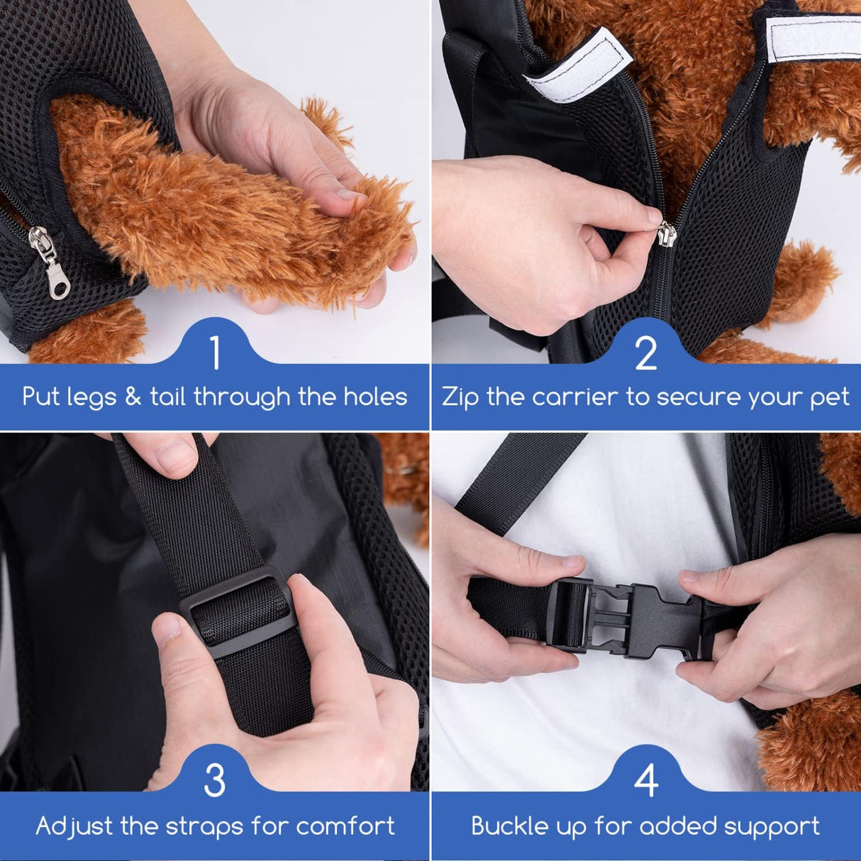 Nobleza Dog Carrier Backpack