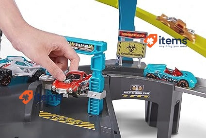 Metal Machines Spider Strike Playset Cars Race Track (spider) Free Packaging