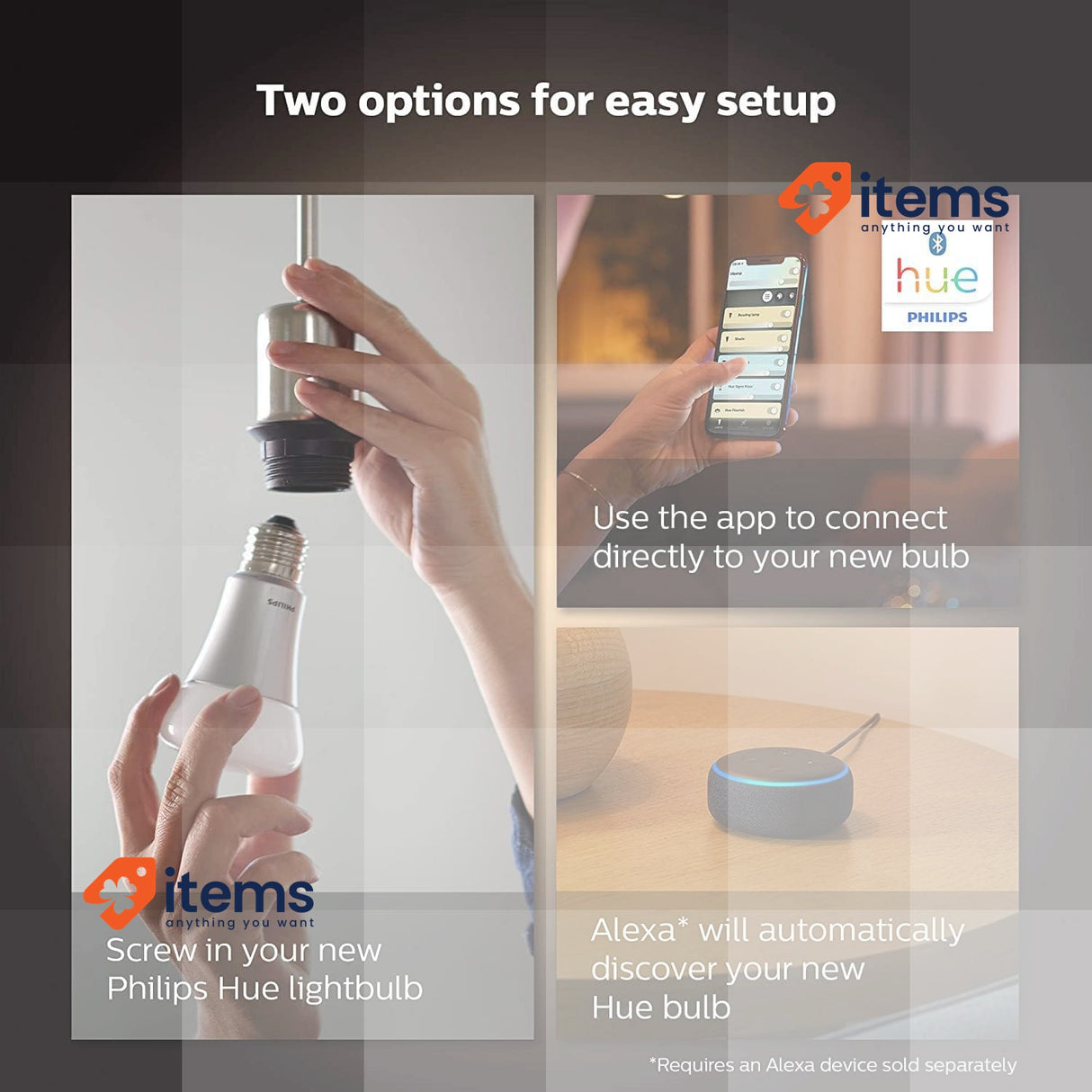 Philips Hue White Smart Home Light GU10 Ambiance Spot Works Alexa Google Apple