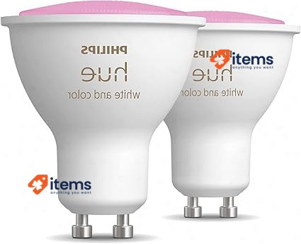 Philips Hue White and Colour Smart Light GU10 Ambiance 2 Spot Bluetooth Works