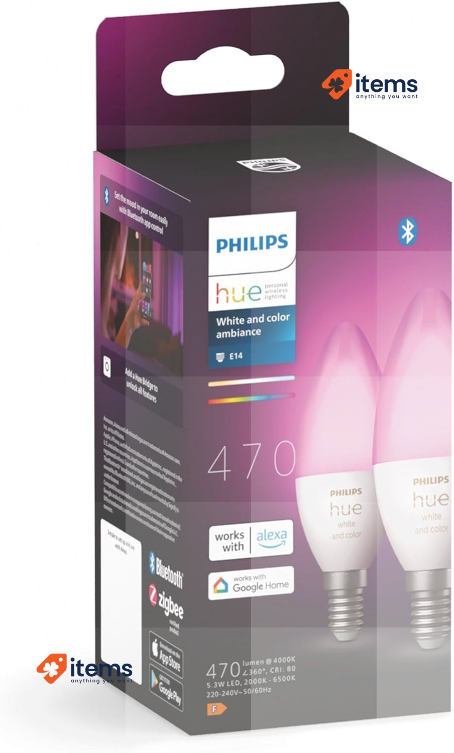 Philips Hue White and Colour Smart Light