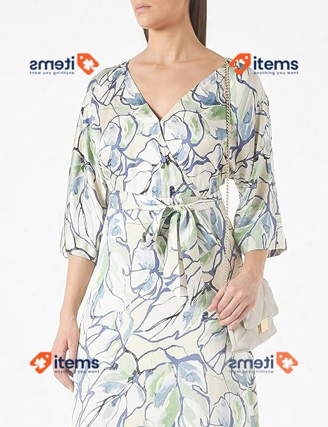 ESPRIT Collection 022EO1E349 Dress, 113/Off White 4, 46 For Women S Women's