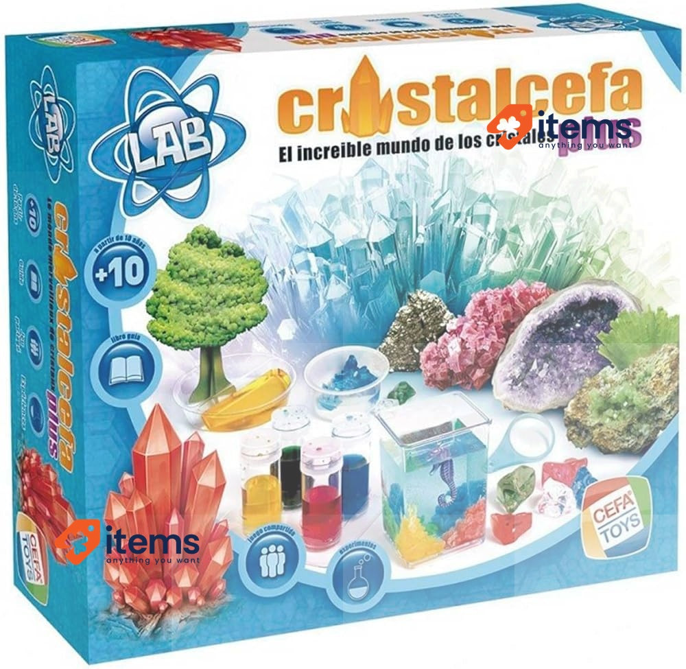 Cefa Toys Scientific Activity 21850 Cristalcefa Plus Multicolor