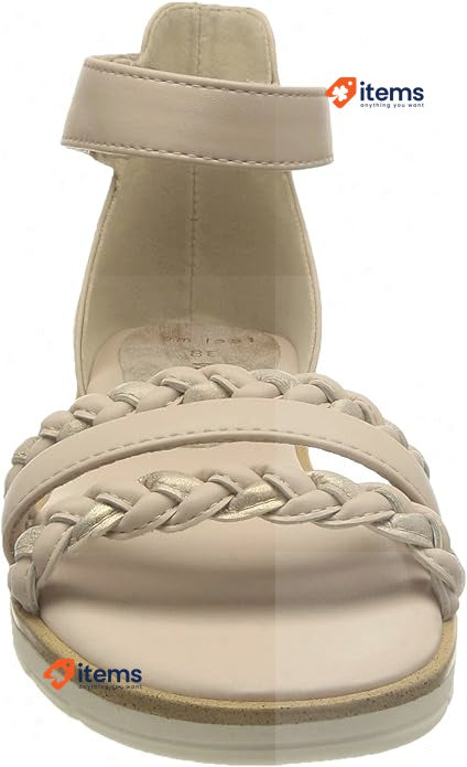 Marco Tozzi Women's Sandal Synthetic Size 8 UK (41 EU) Beige Color 28610 - 28 2