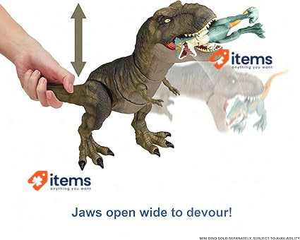 Mattel Jurassic World Tyrannosaurus Rex Action Figure T Rex Dinosaur Toy