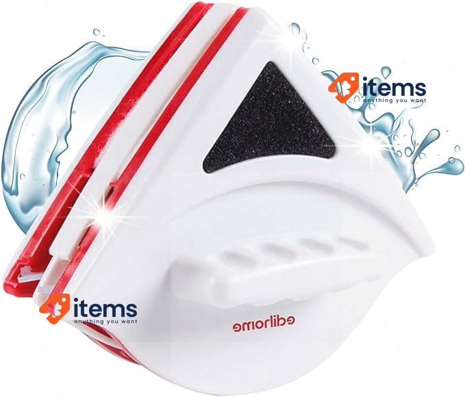 Edihome, Magnetic Window Cleaner, with Double Sides for Windows 15-24 mm