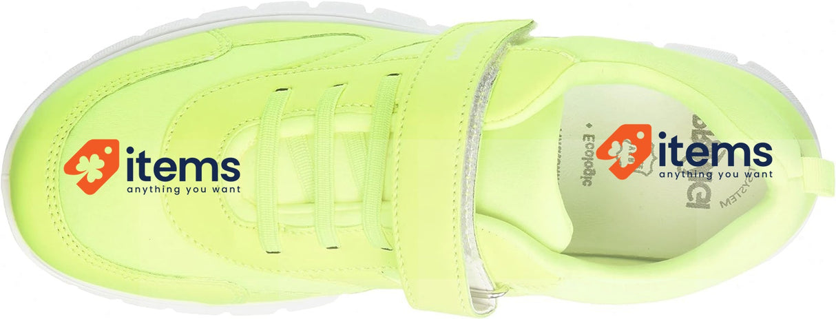 Primigi Unisex s PHL 18715 Sneaker Shoes, Bright Yellow, Size 6.5 UK, 40 EU