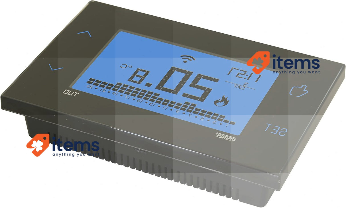 VEMER Smart Battery, WiFi Timer Thermostat Controllable by Smartphone with iOS