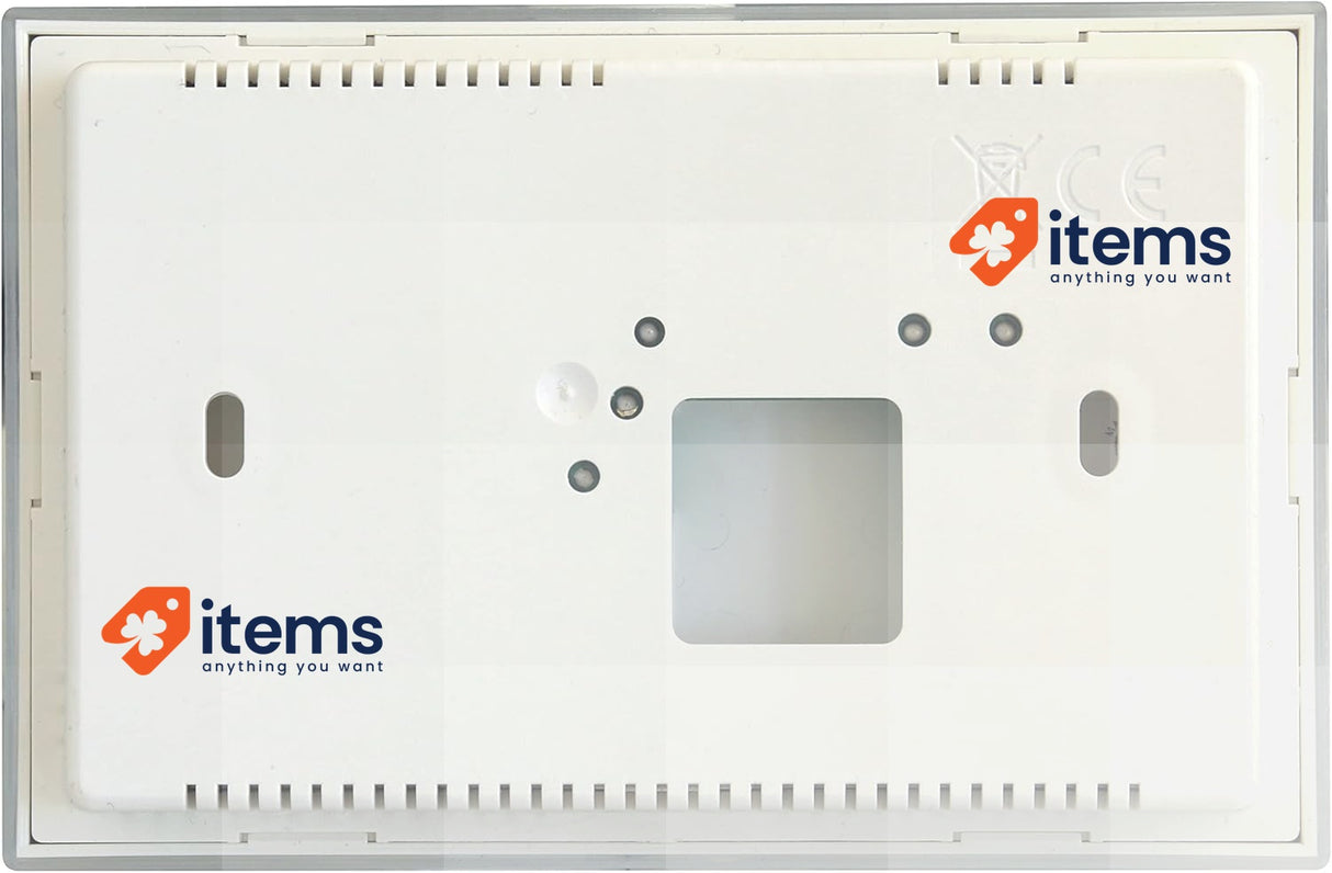 VEMER Programmable Smart Battery WiFi Thermostat for Boiler White